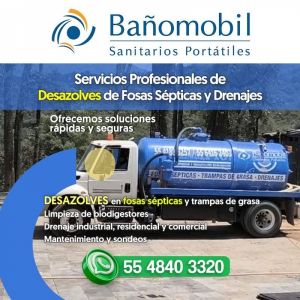 Desazolves de Fosas Sépticas y Drenaje