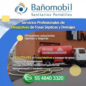 Desazolves de Fosas Sépticas y Drenajes