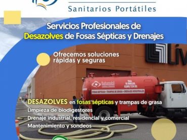 Desazolves de Fosas Sépticas y Drenajes