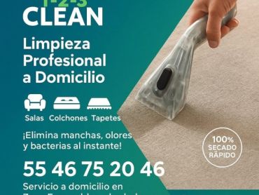 Lavado de tapicería residencial 